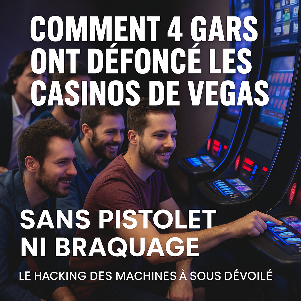 Comment 4 gars ont défoncé les casinos de Vegas sans pistolet ni braquage